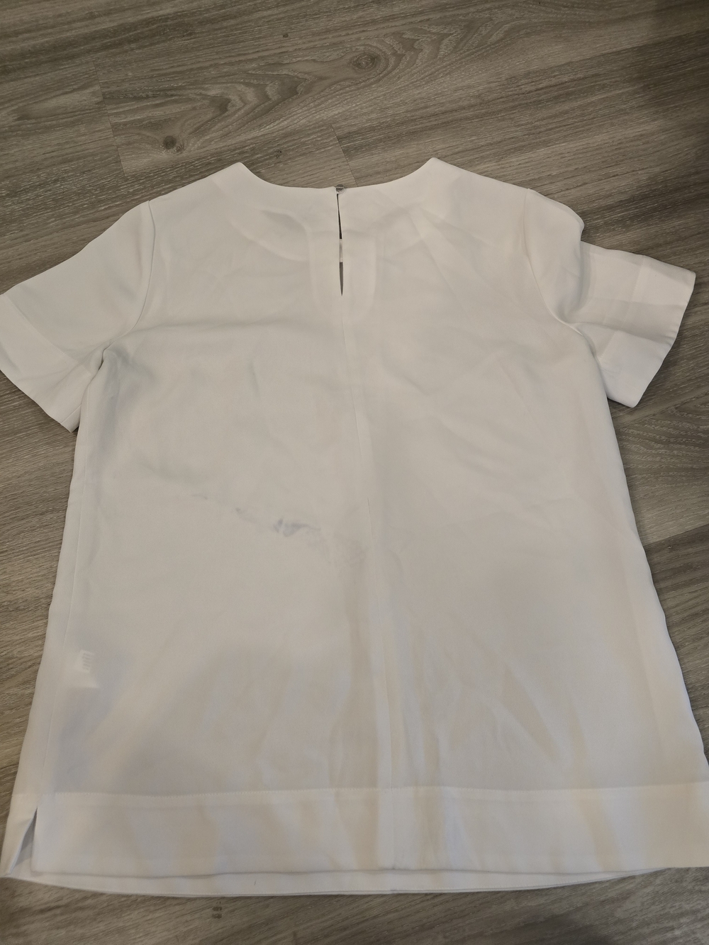 Banana Republic White Short Sleeve Blouse